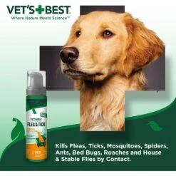 Vet's Best Flea & Tick Prevention Waterless Bath Dog Shampoo, 8-oz Bottle -Blue Buffalo Shop 258866 PT5. AC SS1800 V1604109418
