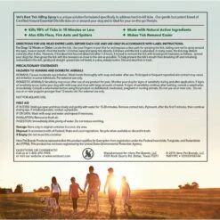 Vet's Best Tick Killing Tick Treatment Dog Spray, 1-oz Bottle -Blue Buffalo Shop 258870 PT7. AC SS1800 V1604105811