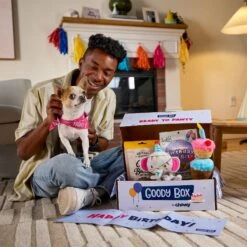 Goody Box Birthday Dog Toys & Treats, X-Small/Small -Blue Buffalo Shop 258999 PT2. AC SS1800 V1676045587