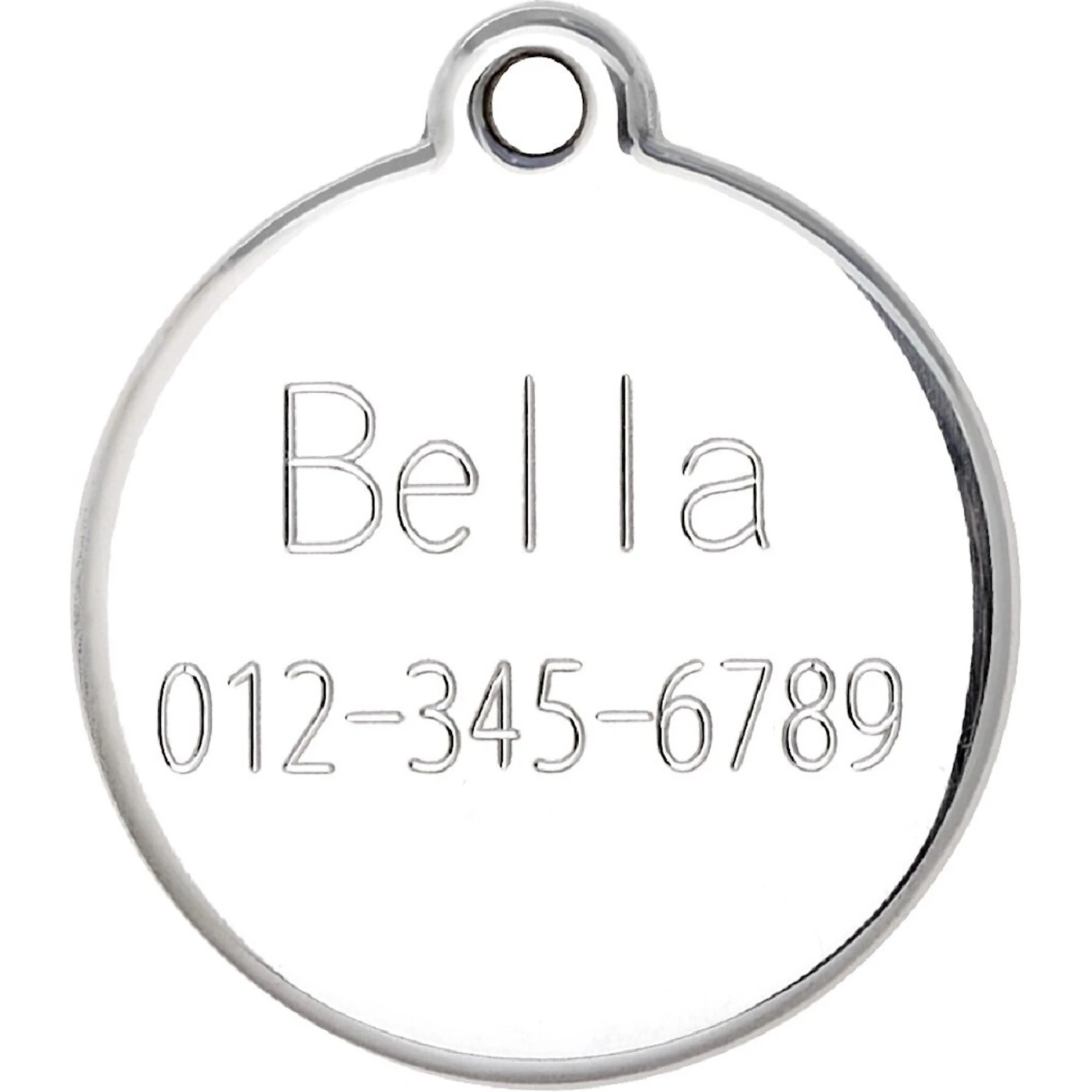 Red Dingo Bone Stainless Steel Personalized Dog ID Tag 7 Red Dingo Bone Stainless Steel Personalized Dog ID Tag - Image 5