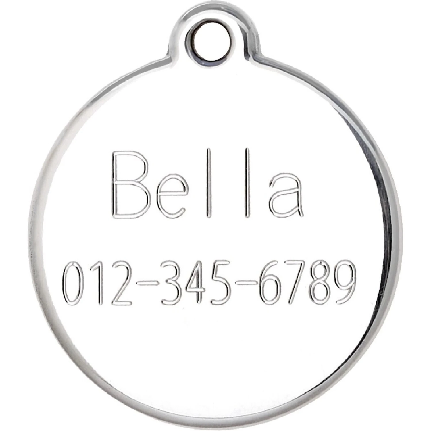 Red Dingo Monkey Stainless Steel Personalized Dog & Cat ID Tag 8 Red Dingo Monkey Stainless Steel Personalized Dog & Cat ID Tag - Image 6