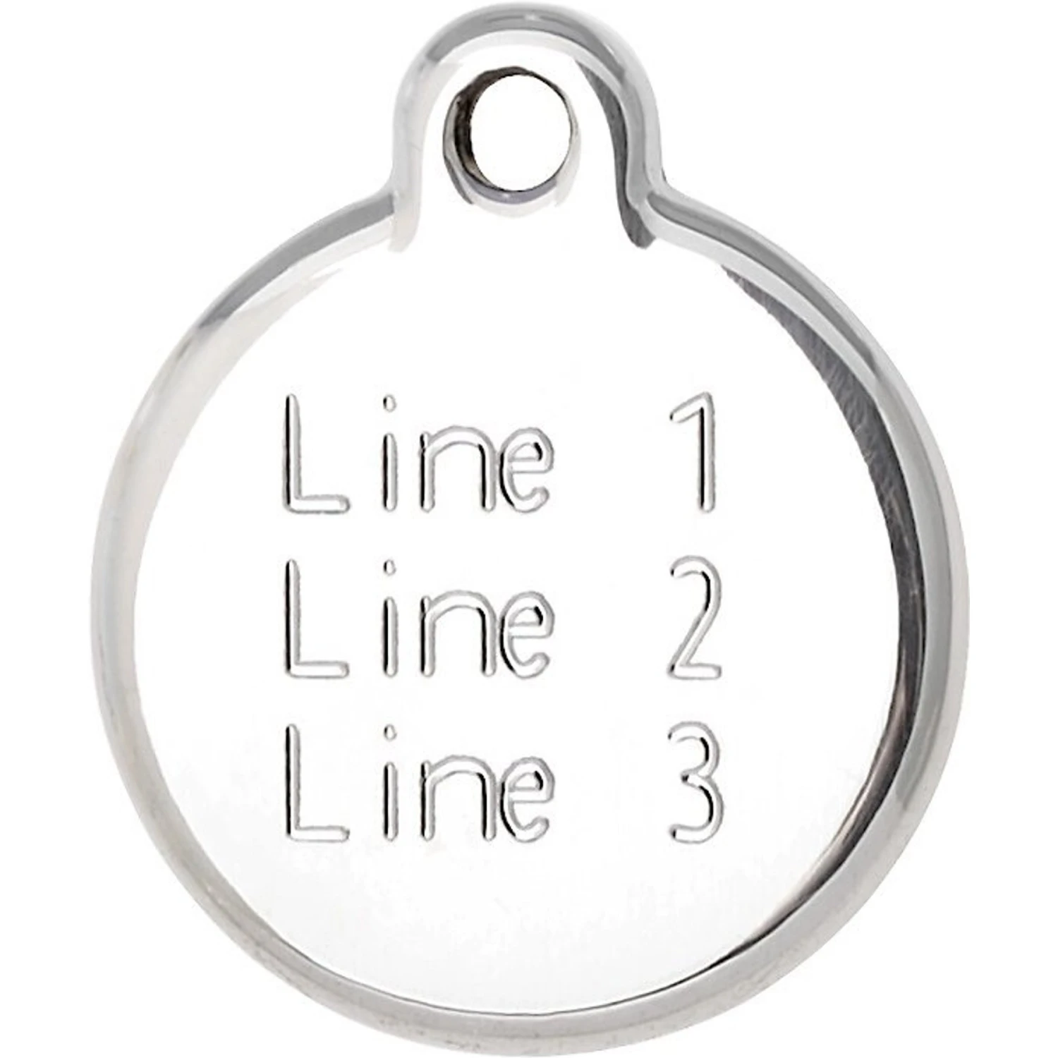 Red Dingo Kiwi Bird Stainless Steel Personalized Dog & Cat ID Tag 5 Red Dingo Kiwi Bird Stainless Steel Personalized Dog & Cat ID Tag - Image 3