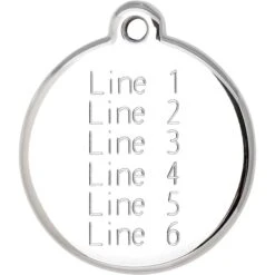 Red Dingo Peace Sign Stainless Steel Personalized Dog & Cat ID Tag 10 Red Dingo Peace Sign Stainless Steel Personalized Dog & Cat ID Tag -Blue Buffalo Shop 260377 PT3. AC SS1800 V1610079442