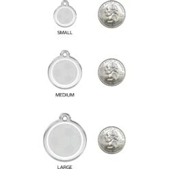 Red Dingo Soccer Ball Stainless Steel Personalized Dog & Cat ID Tag -Blue Buffalo Shop 260460 PT8. AC SS1800 V1617701496