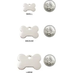 Red Dingo Bone Personalized Silver Stainless Steel Dog ID Tag 11 Red Dingo Bone Personalized Silver Stainless Steel Dog ID Tag -Blue Buffalo Shop 260738 PT8. AC SS1800 V1617691310