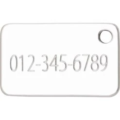 Red Dingo Rectangle Stainless Steel Personalized Dog & Cat ID Tag 10 Red Dingo Rectangle Stainless Steel Personalized Dog & Cat ID Tag -Blue Buffalo Shop 260768 PT3. AC SS1800 V1617406608