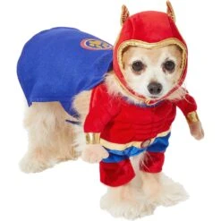 Frisco Front Walking Superhero Dog & Cat Costume -Blue Buffalo Shop 261083 PT3. AC SS1800 V1624454055
