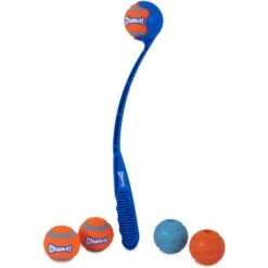 Chuckit! Junior 18M Launcher Bundle Dog Toy, Medium -Blue Buffalo Shop 261696 PT1. AC SS1800 V1610290345