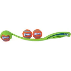 Chuckit! Sport 14S Launcher Tennis Ball Bundle Dog Toy, Small -Blue Buffalo Shop 261698 PT2. AC SS1800 V1610152044