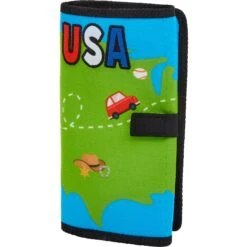 Frisco Road Trip Foldable Map Flat Plush Squeaky Dog Toy -Blue Buffalo Shop 261998 PT2. AC SS1800 V1619791981