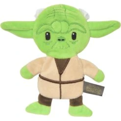 Fetch For Pets Star Wars Yoda Plush Flattie Dog Toy