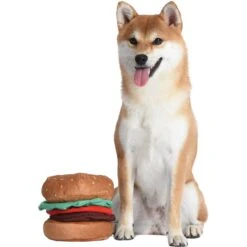 Fetch For Pets SpongeBob Krabby Patty Squeaky Plush Dog Toy 10 Fetch For Pets SpongeBob Krabby Patty Squeaky Plush Dog Toy -Blue Buffalo Shop 265307 PT3. AC SS1800 V1611091183