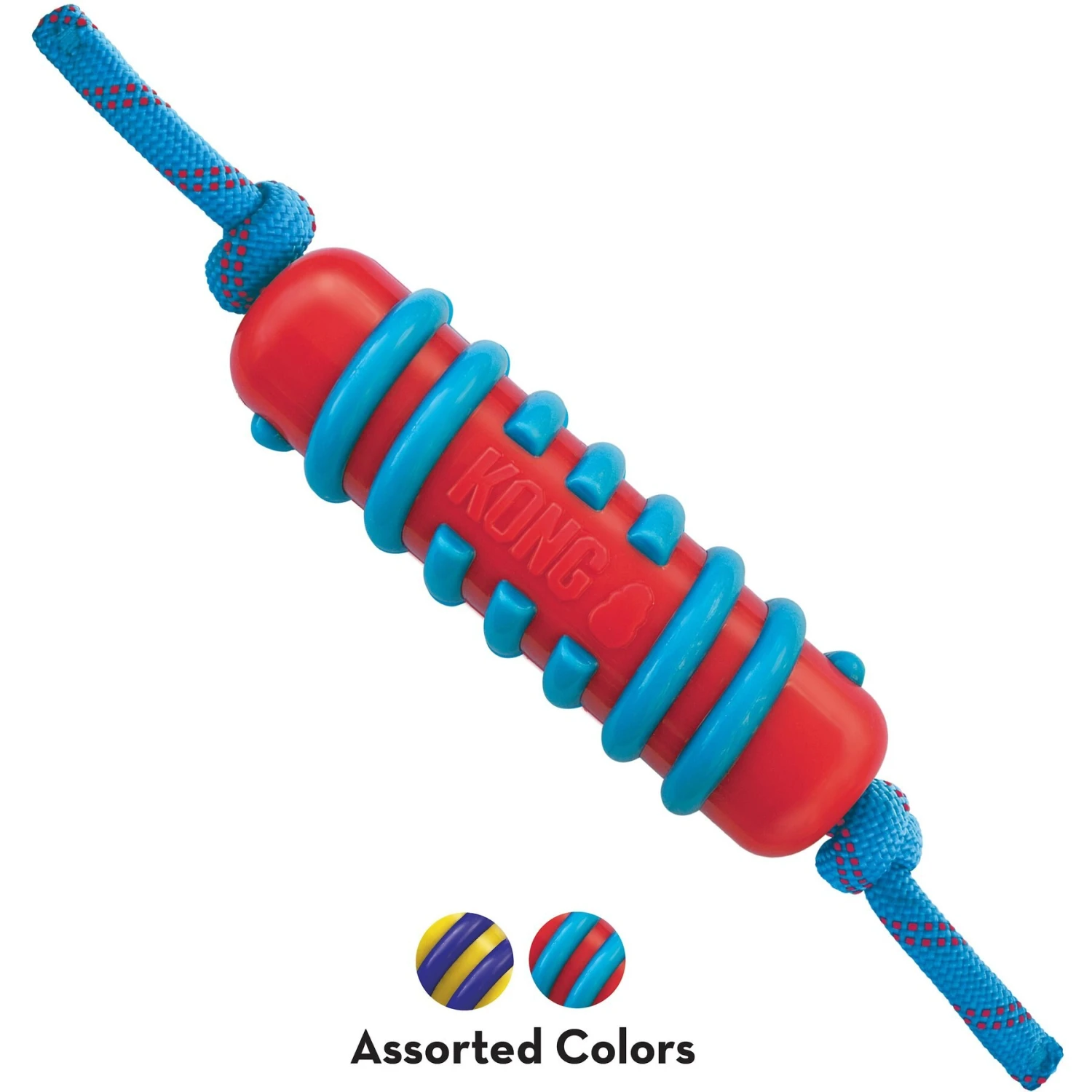 KONG Jaxx Brights Stick Rope Dog Toy 6 KONG Jaxx Brights Stick Rope Dog Toy - Image 4