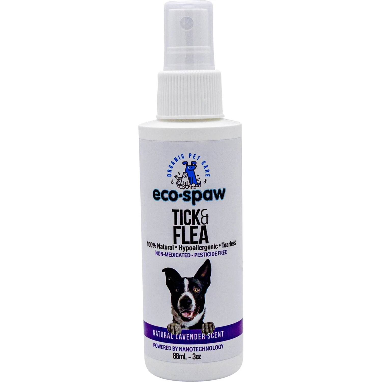 EcoSpaw Natural Lavender Scent Flea & Tick Dog Spray 3 EcoSpaw Natural Lavender Scent Flea & Tick Dog Spray