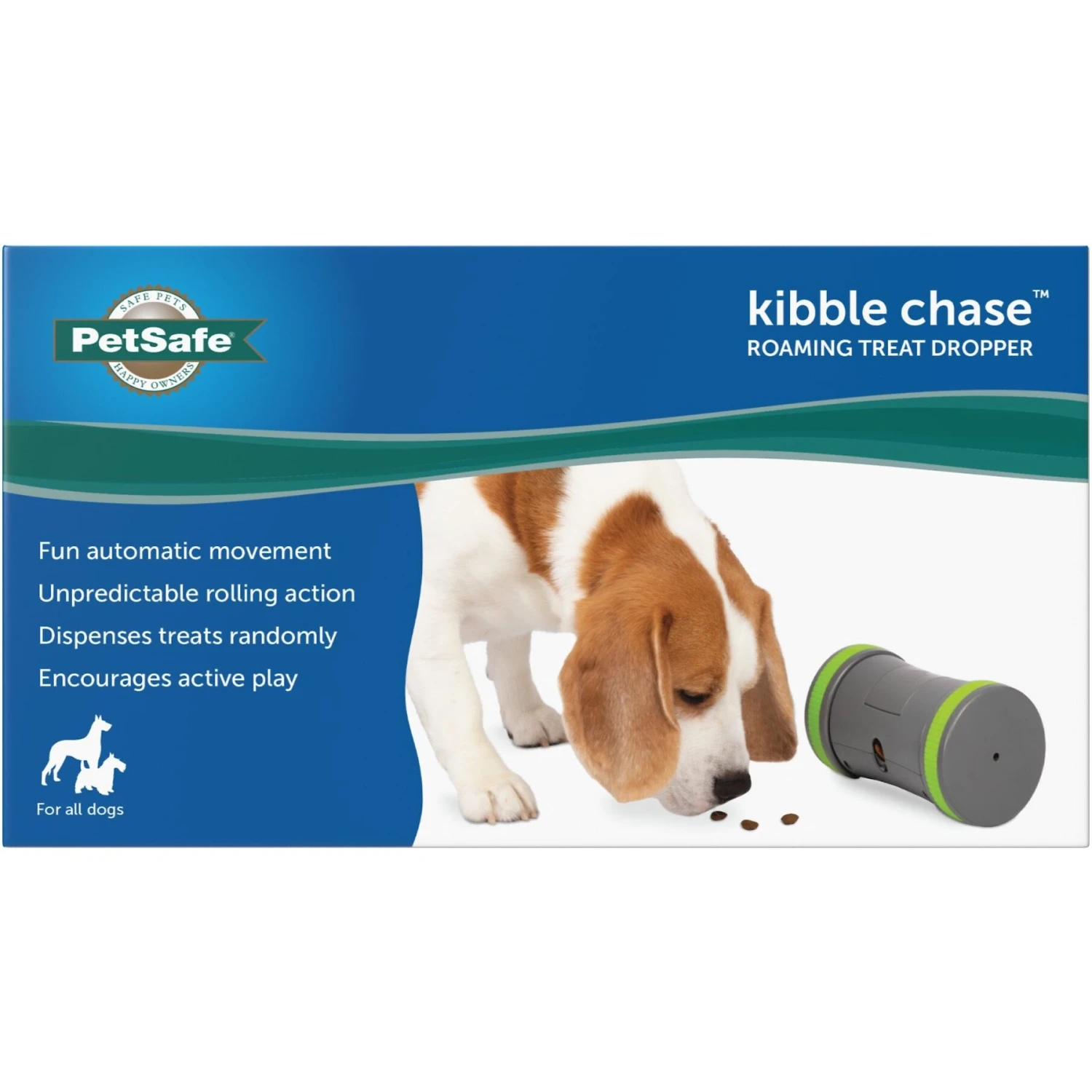 PetSafe Kibble Chase Roaming Treat Dropper Dog Toy 11 PetSafe Kibble Chase Roaming Treat Dropper Dog Toy - Image 9