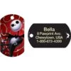 Quick-Tag Disney Skellington Military Personalized Dog & Cat ID Tag -Blue Buffalo Shop 266362 MAIN. AC SS1800 V1612406839
