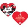 Quick-Tag Disney's Minnie & Mickey Heart Personalized Dog & Cat ID Tag 2 Quick-Tag Disney's Minnie & Mickey Heart Personalized Dog & Cat ID Tag -Blue Buffalo Shop 266402 MAIN. AC SS1800 V1612289183