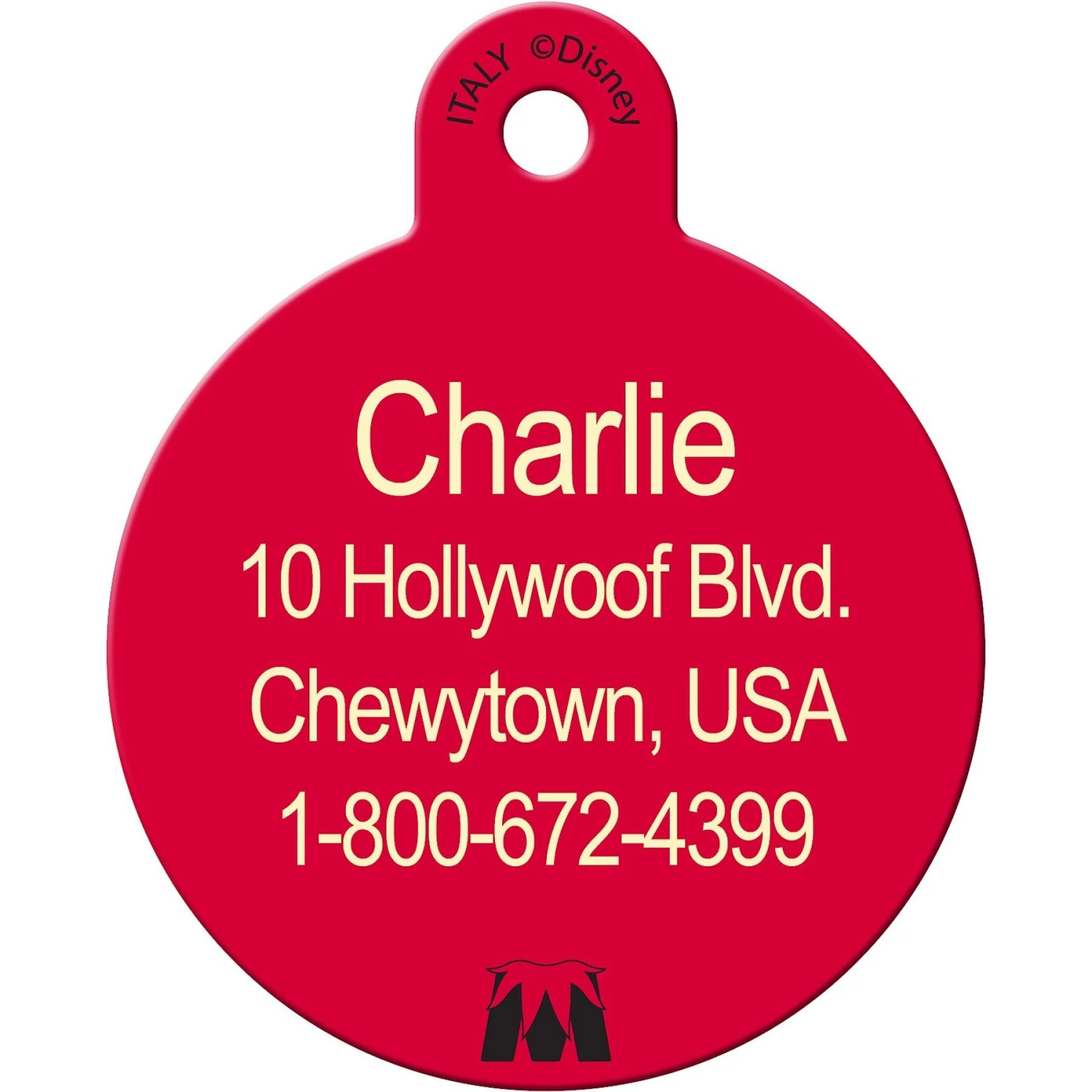 Quick-Tag Disney's Muppets Monster Circle Personalized Dog & Cat ID Tag 5 Quick-Tag Disney's Muppets Monster Circle Personalized Dog & Cat ID Tag - Image 3