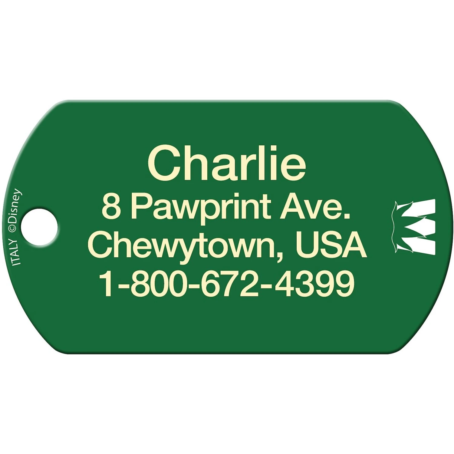 Quick-Tag Disney's Muppets Kermit Military Personalized Dog & Cat ID Tag 5 Quick-Tag Disney's Muppets Kermit Military Personalized Dog & Cat ID Tag - Image 3