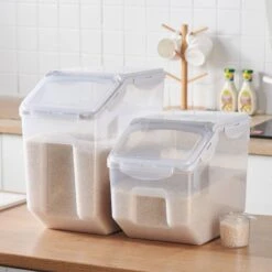 Hanamya BPA Free Pet Food Storage Container & Measuring Cup, White 13 Hanamya BPA Free Pet Food Storage Container & Measuring Cup, White -Blue Buffalo Shop 268707 PT2. AC SS1800 V1660706055
