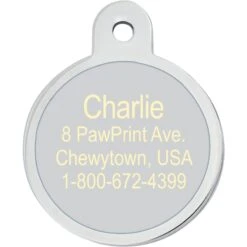 Quick-Tag Personalized Dog & Cat ID Tag, Circle Shamrock 8 Quick-Tag Personalized Dog & Cat ID Tag, Circle Shamrock -Blue Buffalo Shop 269135 PT2. AC SS1800 V1614009744