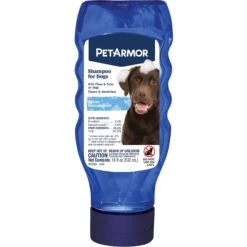 PetArmor Ocean Breeze Scented Flea & Tick Shampoo For Dogs, 18-oz Bottle