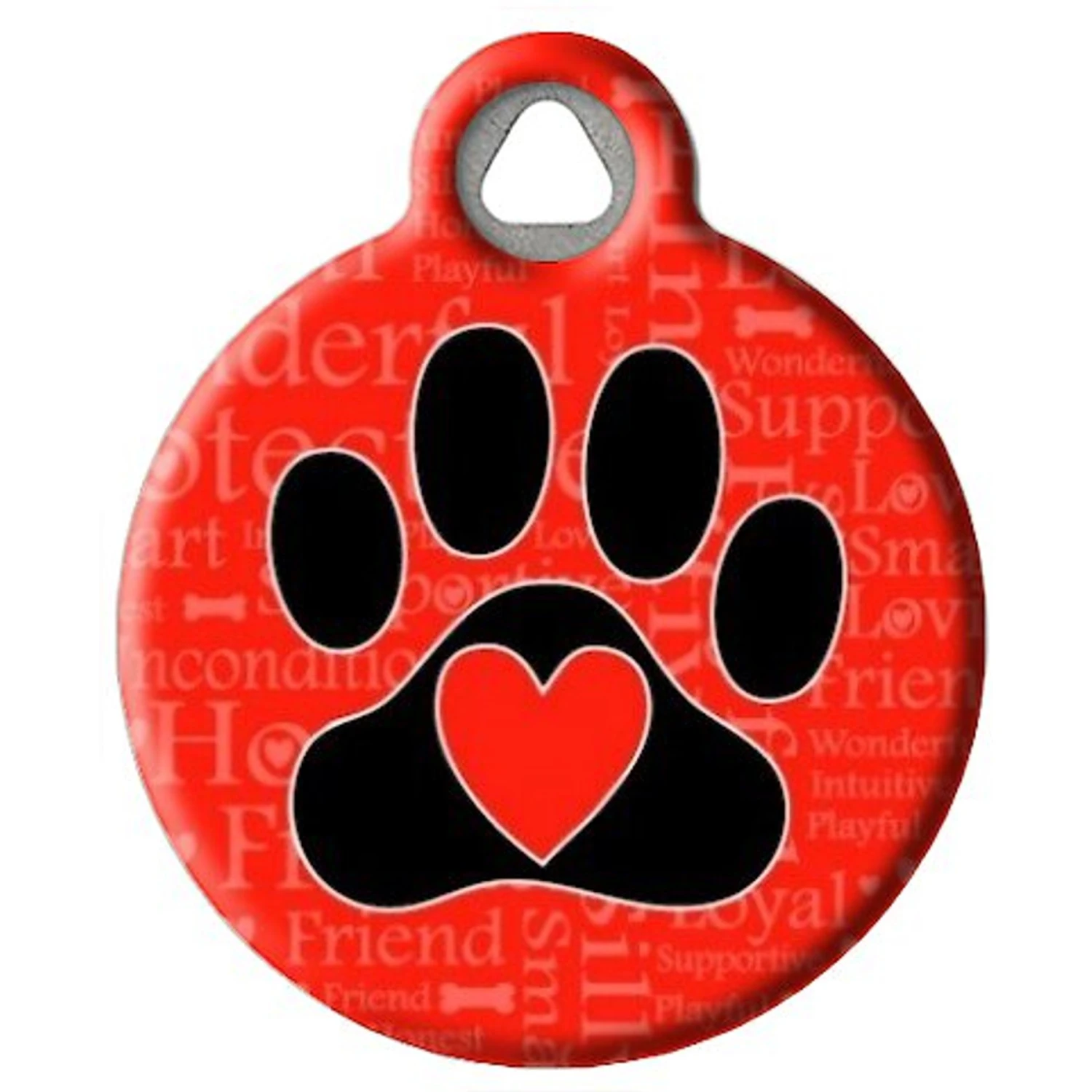 Dog Tag Art Dog Word Personalized Dog ID Tag 4 Dog Tag Art Dog Word Personalized Dog ID Tag - Image 2
