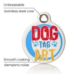 Dog Tag Art Lady Bug Personalized Dog & Cat ID Tag -Blue Buffalo Shop 269665 PT2. AC SS1800 V1612311672