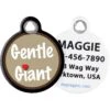 Dog Tag Art Gentle Giant Personalized Dog & Cat ID Tag 2 Dog Tag Art Gentle Giant Personalized Dog & Cat ID Tag -Blue Buffalo Shop 269671 MAIN. AC SS1800 V1612193480