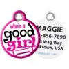 Dog Tag Art Good Girl Personalized Dog & Cat ID Tag