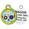 Dog Tag Art Dia De Los Muertos Personalized Dog & Cat ID Tag -Blue Buffalo Shop 269796 MAIN. AC SS1800 V1612195913