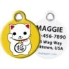 Dog Tag Art Maneki Neko Cat Personalized Dog & Cat ID Tag -Blue Buffalo Shop 269877 MAIN. AC SS1800 V1612315276