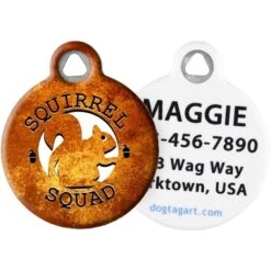 Dog Tag Art Squirrel Squad Personalized Dog & Cat ID Tag