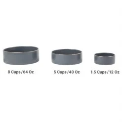 Frisco Modern Gold Rim Ceramic Dog & Cat Bowl -Blue Buffalo Shop 270187 PT6. AC SS1800 V1627670005