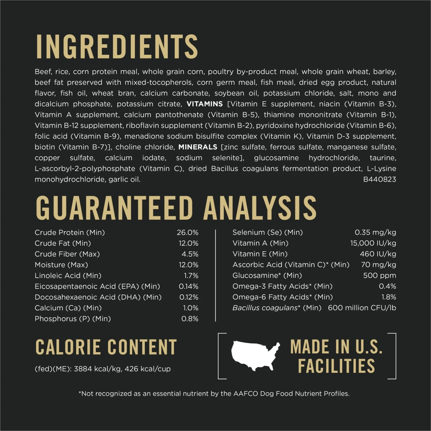 Purina Pro Plan Specialized Beef & Rice Formula High Protein Large Breed Dry Dog Food 8 Purina Pro Plan Specialized Beef & Rice Formula High Protein Large Breed Dry Dog Food - Image 6