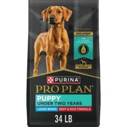 Purina Pro Plan Development Beef & Rice Formula High Protein Large Breed Dry Puppy Food