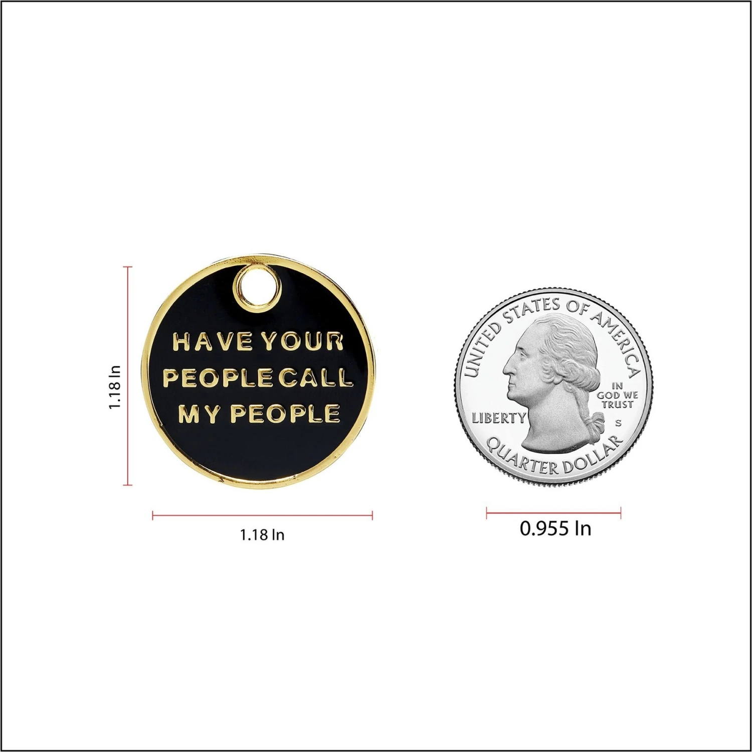 Trill Paws Call My People Personalized Dog & Cat ID Tag 5 Trill Paws Call My People Personalized Dog & Cat ID Tag - Image 3