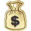 Trill Paws Money Bag Personalized Dog & Cat ID Tag -Blue Buffalo Shop 272370 MAIN. AC SS1800 V1613604793