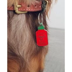 Trill Paws Spicy AF Personalized Dog & Cat ID Tag -Blue Buffalo Shop 272388 PT5. AC SS1800 V1631734291