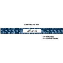 Frisco Personalized Mudcloth Dog Bowl -Blue Buffalo Shop 278934 PT1. AC SS1800 V1629146170