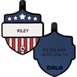 QALO Americana Personalized Dog ID Tag -Blue Buffalo Shop 280146 MAIN. AC SS1800 V1617888702