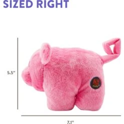 Charming Pet Poppers Pig Plush Dog Toy, Pink, X-Small -Blue Buffalo Shop 280230 PT6. AC SS1800 V1618933221