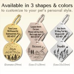 PawFurEver Diamond Personalized Dog ID Tag -Blue Buffalo Shop 280541 PT3. AC SS1800 V1694203199