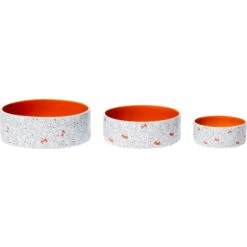 Disney Winnie The Pooh Orange No-Skid Ceramic Dog & Cat Bowl -Blue Buffalo Shop 280626 PT5. AC SS1800 V1628535370