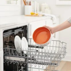 Disney Winnie The Pooh Orange No-Skid Ceramic Dog & Cat Bowl -Blue Buffalo Shop 280626 PT6. AC SS1800 V1629987830