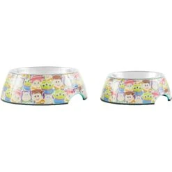 Pixar Toy Story Non-Skid Stainless Steel With Melamine Stand Dog & Cat Bowl -Blue Buffalo Shop 280641 PT5. AC SS1800 V1628535082