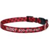 Frisco Buffalo Check Polyester Personalized Dog Collar 1 Frisco Buffalo Check Polyester Personalized Dog Collar -Blue Buffalo Shop 280763 MAIN. AC SS1800 V1621274857