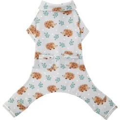 Wagatude Hedgehog Print Dog Pajamas -Blue Buffalo Shop 282098 PT4. AC SS1800 V1631125537