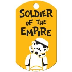 Quick-Tag Star Wars StormTrooper Soldier Of The Empire Military Personalized Dog & Cat ID Tag -Blue Buffalo Shop 286327 PT1. AC SS1800 V1619215616