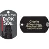 Quick-Tag Star Wars Darth Vader Dark Side Military Personalized Dog & Cat ID Tag -Blue Buffalo Shop 286329 MAIN. AC SS1800 V1619215627